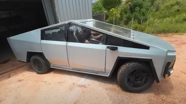 Brasileiro criou projeto de forma artesanal com base e componente do VW Fusca