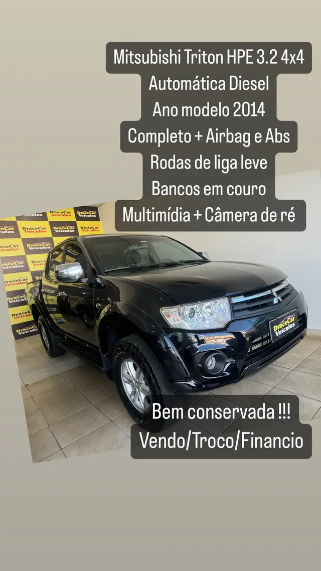 Carro Mitsubishi L200 Triton Sport 2014 3.2 DID-H HPE 4WD (Aut)