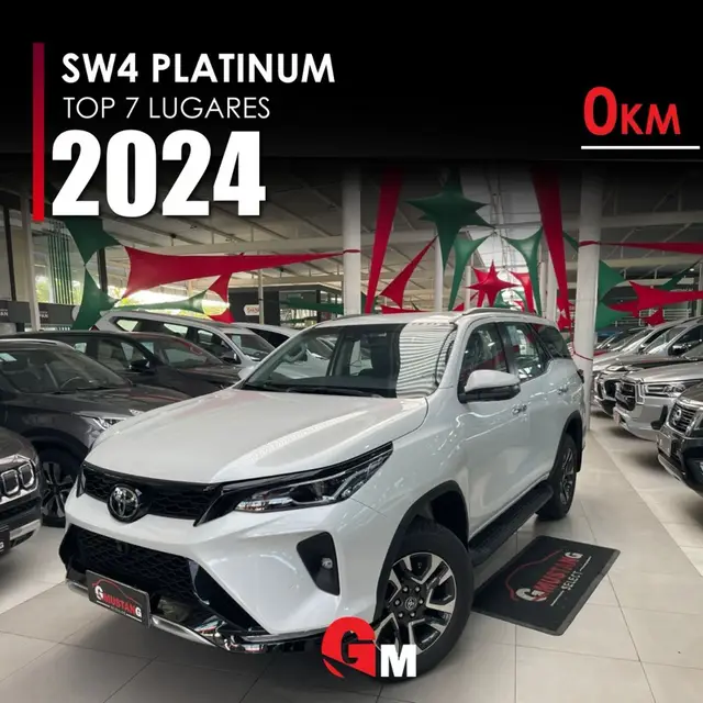 Carro Toyota SW4 2024 SRX 2.8 Turbodiesel 4x4 (Aut.) (7 Lugares)