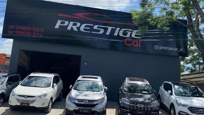 Fachada da loja Prestige Car revenda de seminovos - Maceió - AL