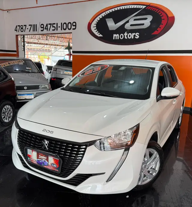 Carro Peugeot 208 2023 Active 1.6 (Flex) (Aut)