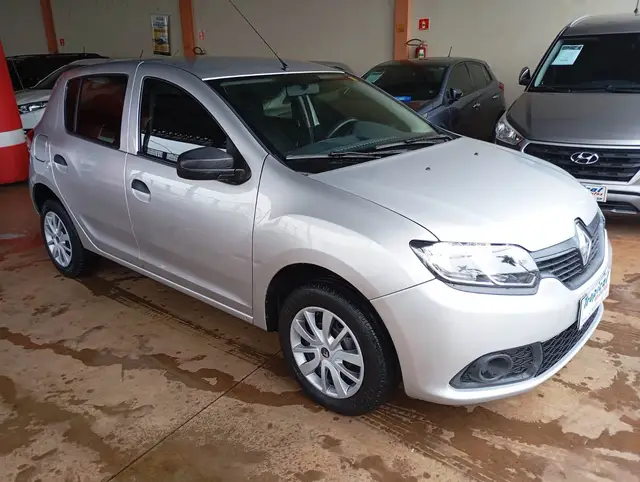 Carro Renault Sandero 2018 Authentique 1.0 12V SCe (Flex)