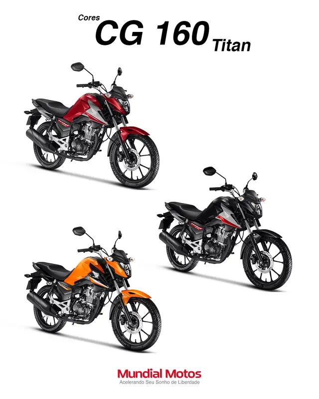 Moto Honda CG 160 2026 Titan