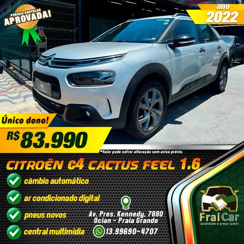 Citroën C4 Cactus 1.6 Feel (Aut) (Flex)