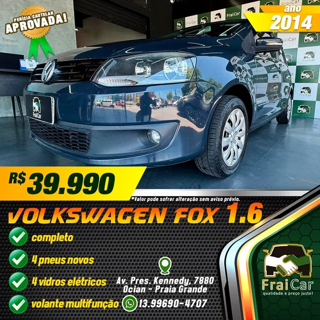 Carro Volkswagen Fox 2014 1.6 VHT (Flex)