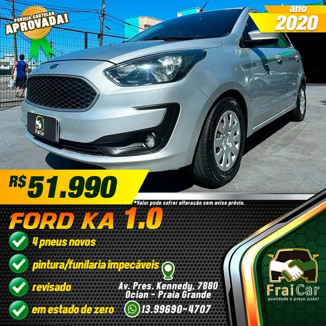 Carro Ford Ka 2020 1.0 SE (Flex)