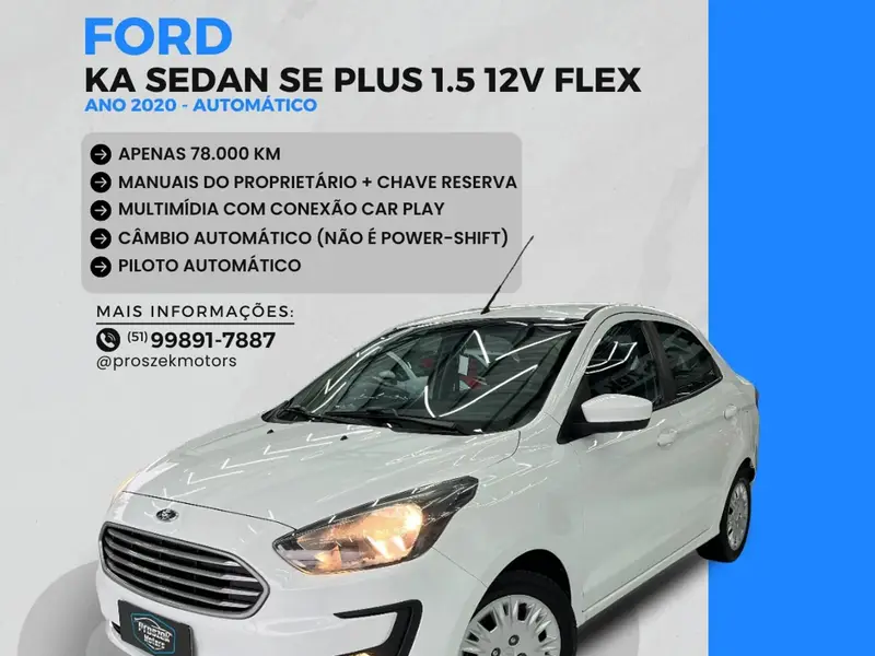 Ford Ka 1.5 SE Plus (Aut) (Flex)