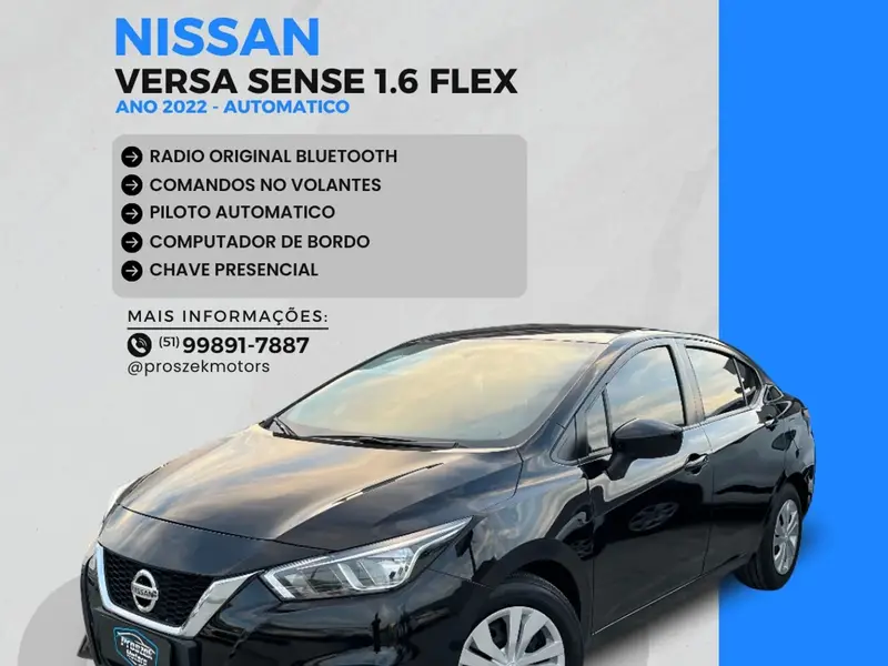 Nissan Versa Sense 1.6 (Flex)