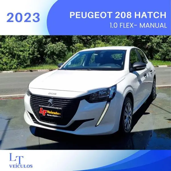Carro Peugeot 208 2023 Like 1.0