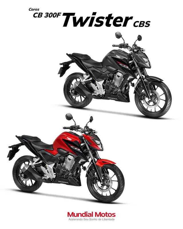 Moto Honda CB 300F Twister 2026 CBS
