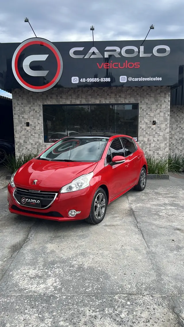Carro Peugeot 208 2015 Griffe  1.6 16V (Flex) (Aut)