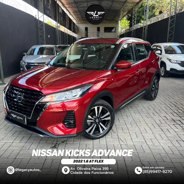 Nissan Kicks Advance CVT 1.6 (Flex)