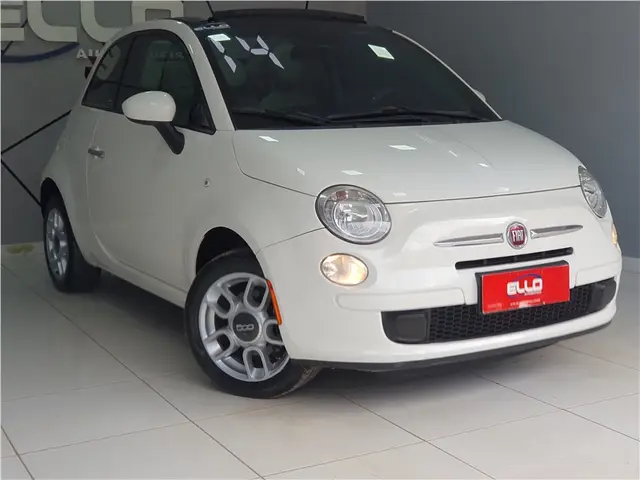Carro Fiat 500 2014 Cabrio Dualogic 1.4 Evo (Flex)