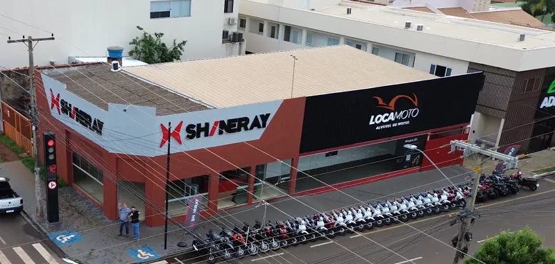 Fachada da loja Veículos à venda em SHINERAY JATAI - Jataí - GO