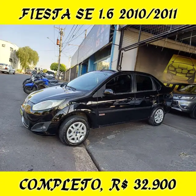 Carro Ford New Fiesta Sedan 2011 SE 1.6 (Flex)