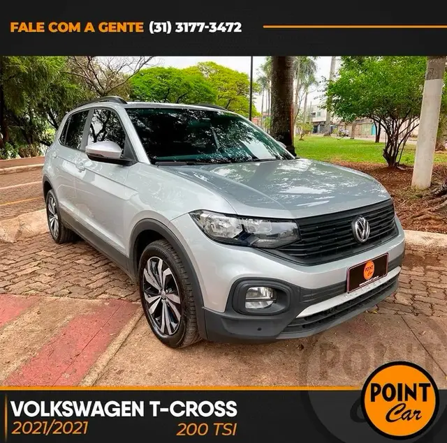 Carro Volkswagen T-Cross 2021 1.0 200 TSI 12V (Flex)