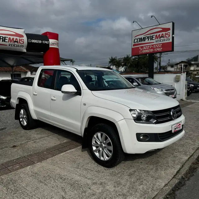 Carro Volkswagen Amarok 2015 2.0 CD 4x4 TDi Highline (Aut)