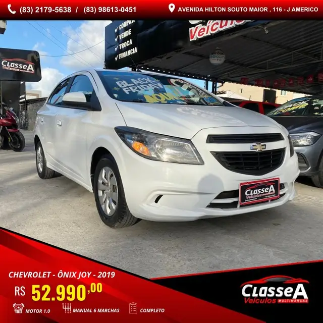 Carro Chevrolet Onix 2019 1.0 Joy SPE/4