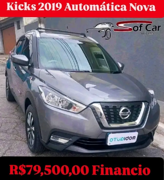 Carro Nissan Kicks 2019 1.6 S Direct CVT (Flex)