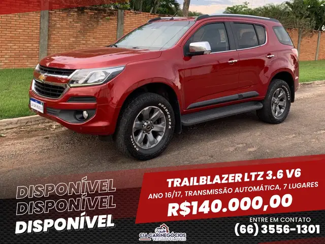Carro Chevrolet Trailblazer 2017 3.6 V6 SIDI LTZ 7L 4WD