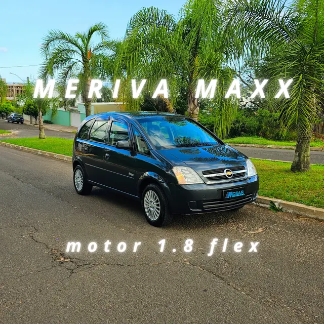 Carro Chevrolet Meriva 2008 Maxx 1.8 (Flex)
