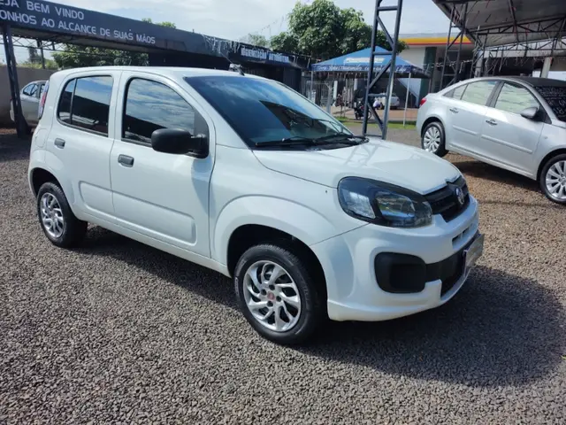 Carro Fiat Uno 2021 Attractive 1.0
