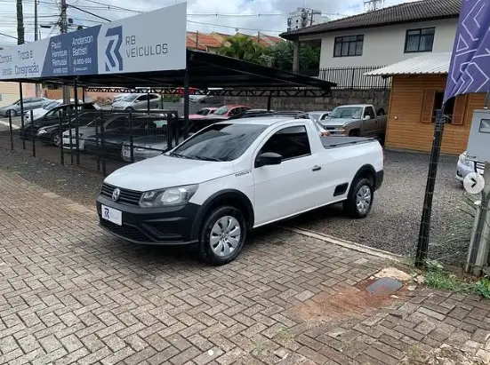 Carro Volkswagen Saveiro 2018 Robust 1.6 MSI CS (Flex)
