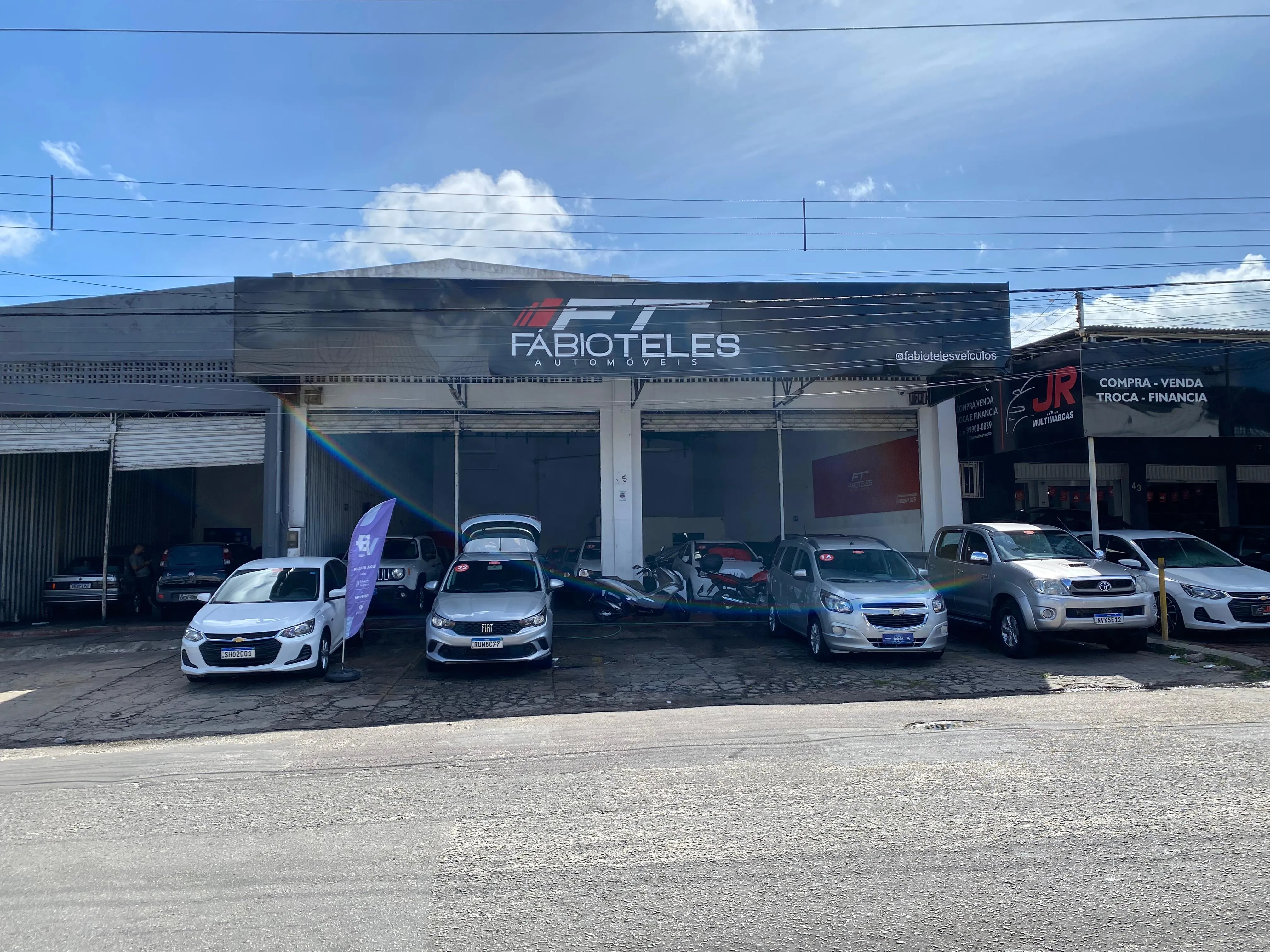 Fachada da loja Veículos à venda em FABIO TELES VEICULOS - Aracaju - SE | Mobiauto
