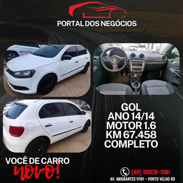 Carro Volkswagen Gol 2014 1.6 VHT (Flex) 4p