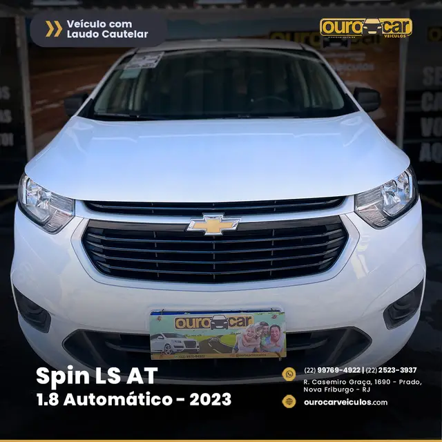 Carro Chevrolet Spin 2023 LS 1.8 (Aut.)