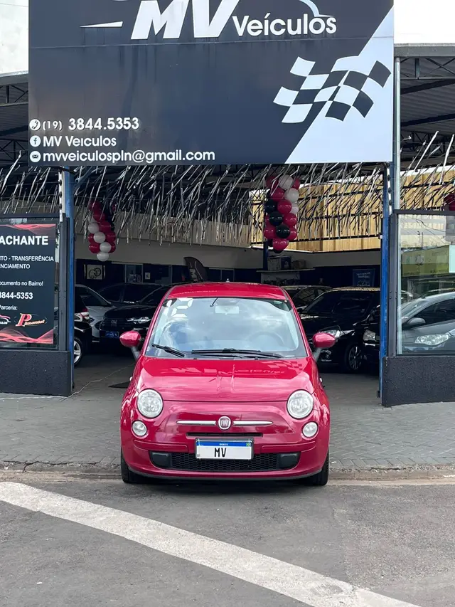 Carro Fiat 500 2012 Cult 1.4 8V