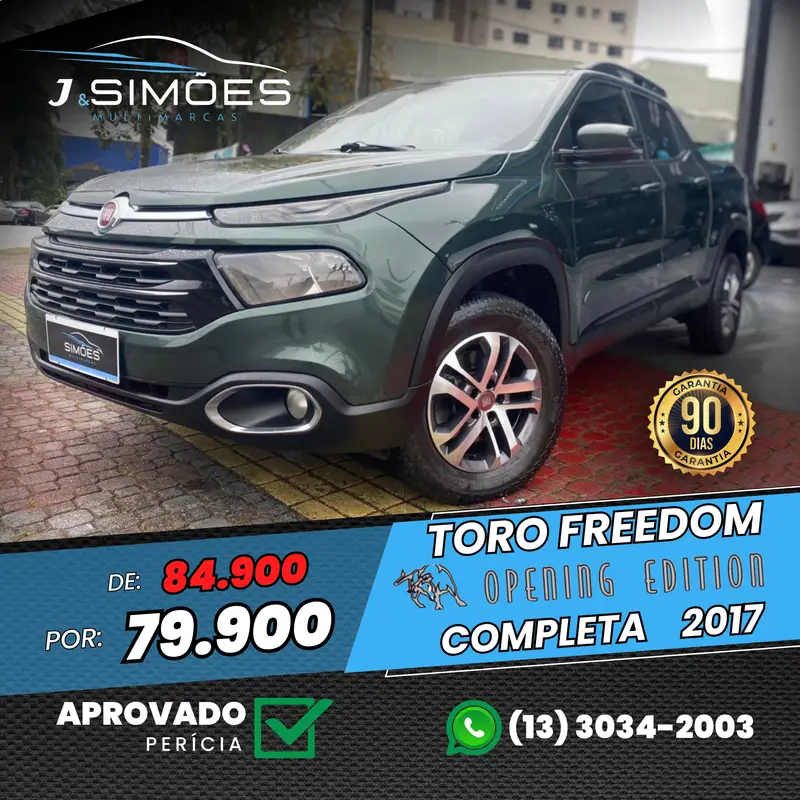 Fiat Toro Freedom 1.8 AT6 4x2 (Flex)