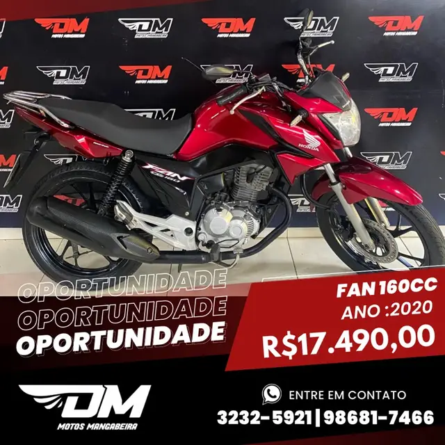 Carro Honda CG 160 2020 Fan