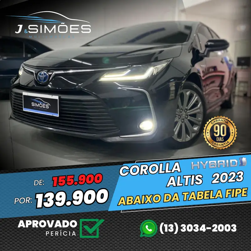 Toyota Corolla Altis Hybrid 1.8 Flex