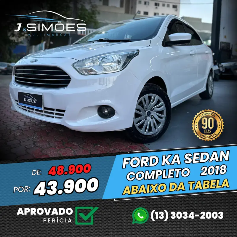 Ford Ka Sedan SE Plus 1.5 16v (Flex)