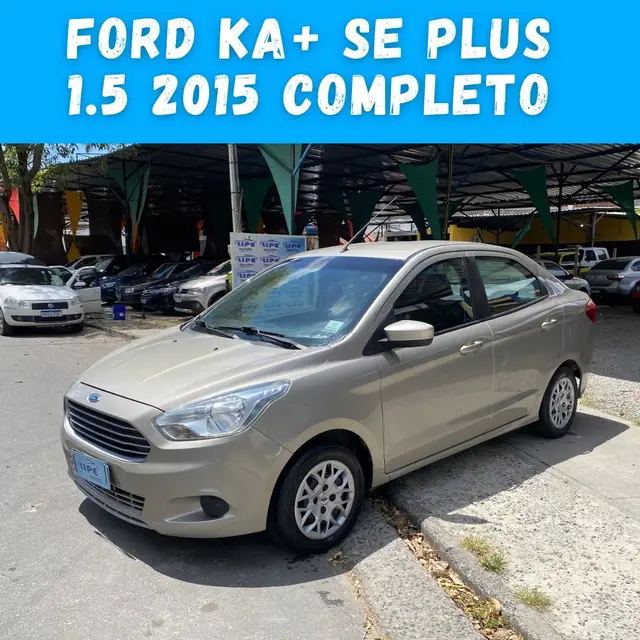 Carro Ford Ka Sedan 2015 SE 1.5 16v (Flex)