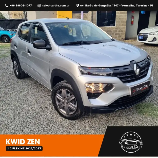 Carro Renault Kwid 2023 Zen 1.0 12v SCe (Flex)