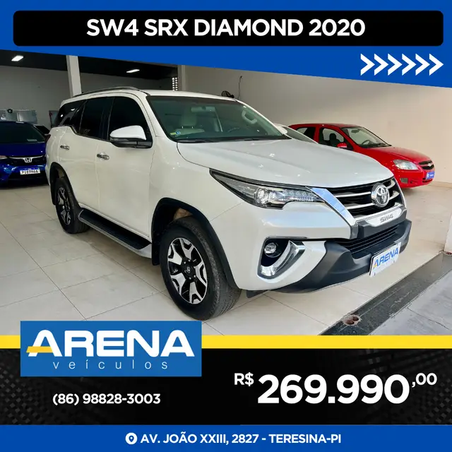 Carro Toyota SW4 2020 2.8 TDI SRX Diamond 7L 4x4 (Aut)