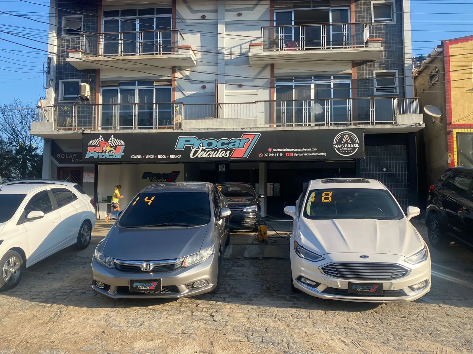 Fachada da loja Veículos à venda em PROCAR VEICULOS - Araruama - RJ | Mobiauto