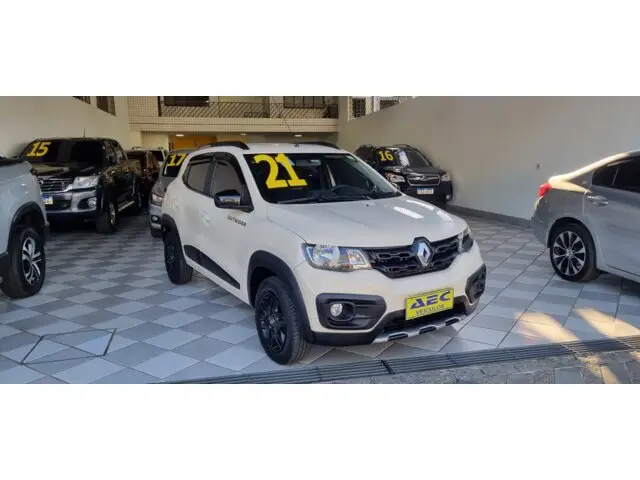 Carro Renault Kwid 2021 Outsider 1.0 12v SCe (Flex)
