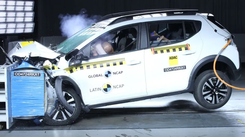 Renault Kardian ganha 4 estrelas em teste do Latin NCAP