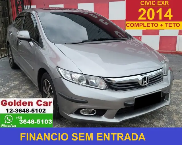 Carro Honda Civic 2014 New  EXR 2.0 i-VTEC (Aut) (Flex)