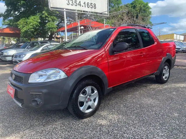 Carro Fiat Strada 2017 Hard Working 1.4 (Flex) (Cabine Dupla)