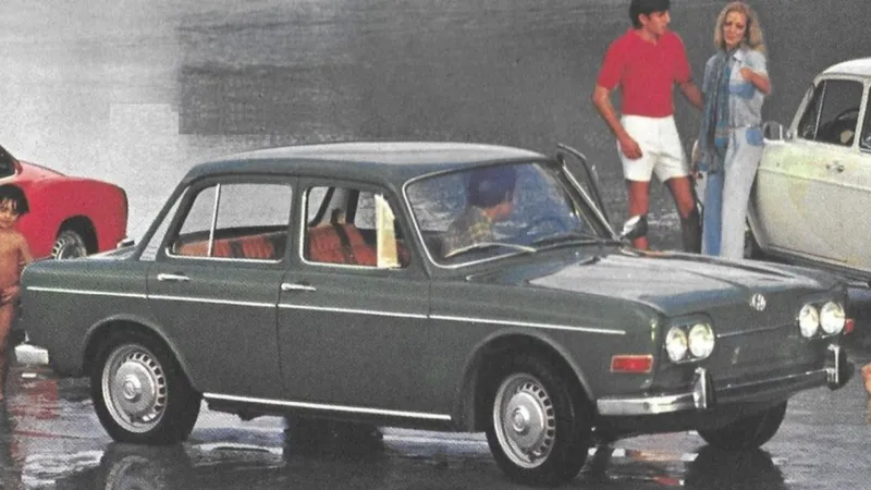 VW 1600 foi sedan de quatro portas e base de Fusca