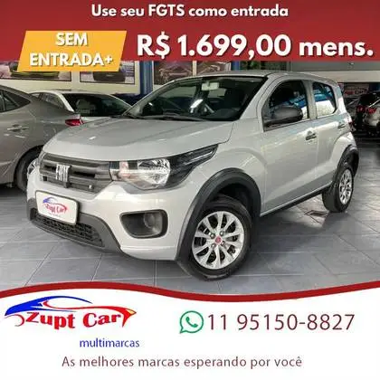 Carro Fiat Mobi 2024 Like 1.0