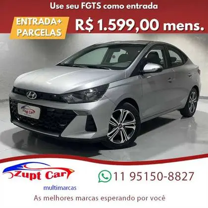 Carro Hyundai HB20S 2024 Comfort 1.0 (Flex) (Aut.)