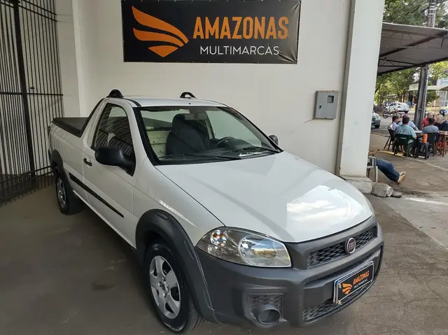 Carro Fiat Strada 2018 Hard Working 1.4 (Flex) (Cabine Simples)
