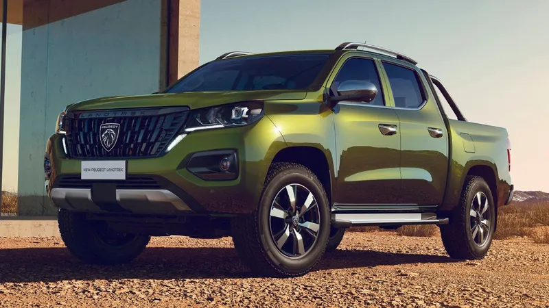 Peugeot Landtrek ganha motor da Rampage e antecipa novidades da Fiat Titano