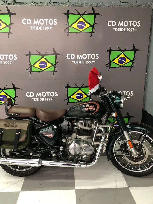 Carro Royal Enfield Classic 350 2023 Halcyon