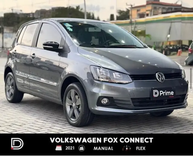 Carro Volkswagen Fox 2021 1.6 MSI Connect (Flex)